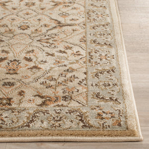 Safavieh Florenteen Elegant Area Rug For Hallways – Timeless Design, High-quality Durability, Eco-friendly Brown ,Ivory Polypropelene Pile Flr126-2512-28