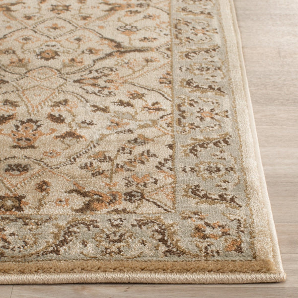 Safavieh Florenteen Elegant Area Rug For Hallways – Timeless Design, High-quality Durability, Eco-friendly Brown ,Ivory Polypropelene Pile Flr126-2512-28