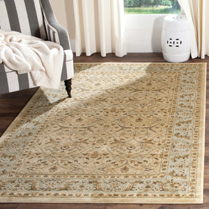 Safavieh Florenteen Elegant Area Rug For Hallways – Timeless Design, High-quality Durability, Eco-friendly Brown ,Ivory Polypropelene Pile Flr126-2512-28