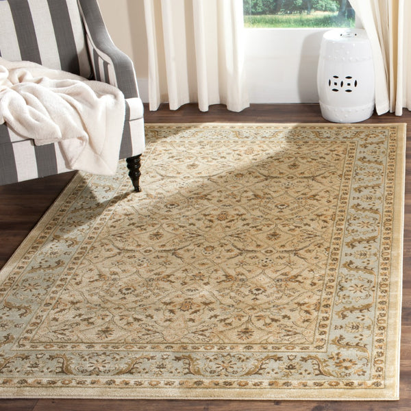 Safavieh Florenteen Elegant Area Rug For Hallways – Timeless Design, High-quality Durability, Eco-friendly Brown ,Ivory Polypropelene Pile Flr126-2512-28