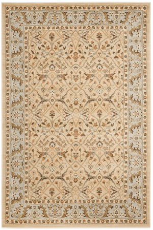 Safavieh Florenteen Elegant Area Rug For Hallways – Timeless Design, High-quality Durability, Eco-friendly Brown ,Ivory Polypropelene Pile Flr126-2512-28