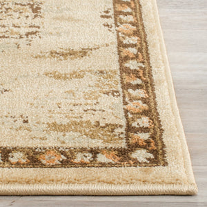 Safavieh Florenteen 128 Power Loomed Rug Ivory / Brown 2' x 8'