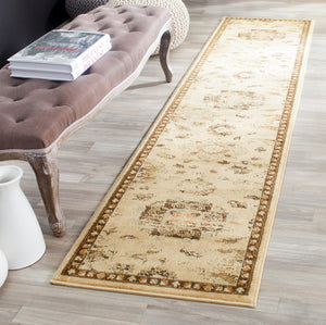 Safavieh Florenteen 128 Power Loomed Rug Ivory / Brown 2' x 8'
