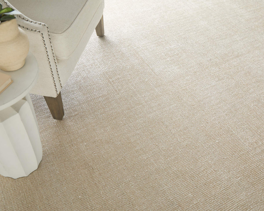 Feizy Rugs Fleetwood Traditional Woven Accent Rug Neutral Ivory Tan Texture for Bedroom or Office FLT8A06FBGE000C50