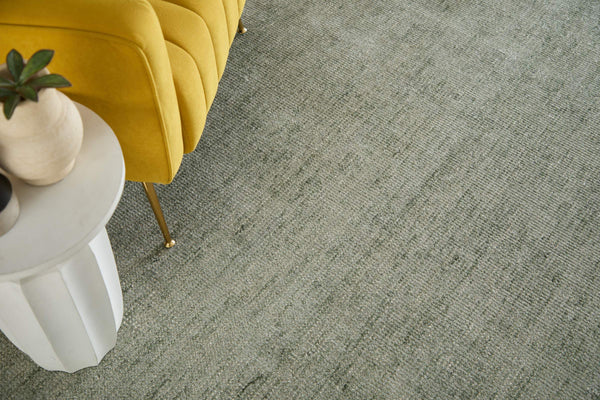 Feizy Rugs Fleetwood Traditionally Woven Accent Rug in Earthy Green Ivory for Modern Interiors FLT8A06FGRN000C50