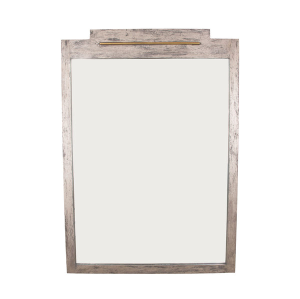 Zeugma Fm188 Elegant Large Mirror With Decorative Gold Accents, Perfect For Traditional Home Decor Showcase Distressed Champagne Finish,Brown With Gold Leaf Wood And Mirror Fm188 Champagne And Gold