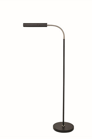 House Of Troy Fusion Flex Task Floor Lamp - Sleek Satin Nickel Gooseneck Design Perfect For Modern Interiors Black,Stin Nickel Metal Fn100-blk/Sn