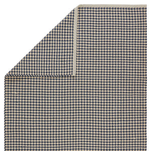 Jaipur Living Jaipur Living Houndz Polypropylene Trellis Rug Houndstooth Indoor Outdoor Patio Dark Blue 5'X8' RUG145933