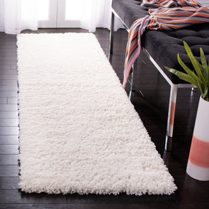 Safavieh Fontana Plush Ivory Shag Rug — Deep Pile Flokati Texture, Durable Power‑Loomed Comfort For Cozy Rooms 3'-0" x 3'-0" FNT800A-3SQ