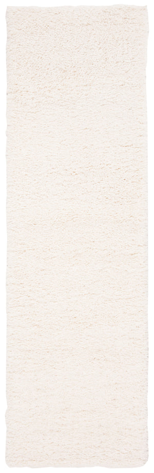 Safavieh Fontana Plush Ivory Shag Rug — Deep Pile Flokati Texture, Durable Power‑Loomed Comfort For Cozy Rooms 3'-0" x 3'-0" FNT800A-3SQ