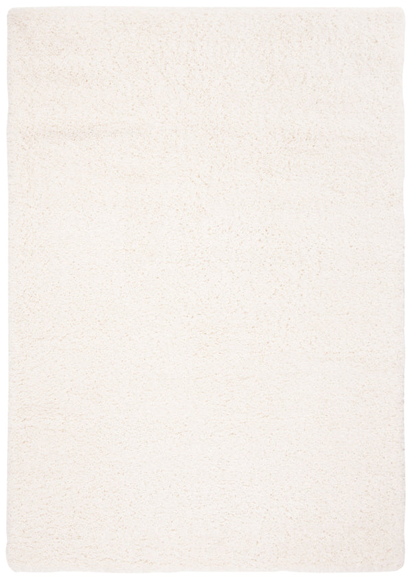 Safavieh Fontana Ivory Round Shag Rug — 2" Plush Pile, Power-Loomed In Turkey For Cozy, Durable Comfort 3'-0" x 3'-0" FNT800A-3R