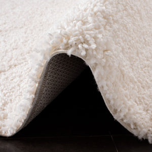 Safavieh Fontana Shag Ivory Polypropylene Rug Plush Two Inch Pile for Living Bedroom Off White FNT800A-68