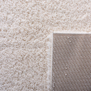 Safavieh Fontana Shag Ivory Polypropylene Rug Plush Two Inch Pile for Living Bedroom Off White FNT800A-68