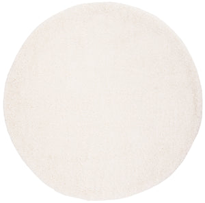 Safavieh Fontana Plush Ivory Shag Rug — Deep Pile Flokati Texture, Durable Power‑Loomed Comfort For Cozy Rooms 3'-0" x 3'-0" FNT800A-3SQ