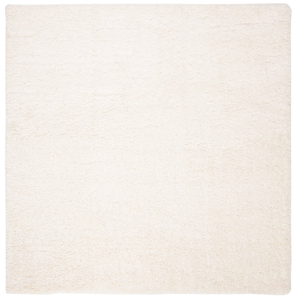 Safavieh Fontana Plush Ivory Shag Rug — Deep Pile Flokati Texture, Durable Power‑Loomed Comfort For Cozy Rooms 3'-0" x 3'-0" FNT800A-3SQ