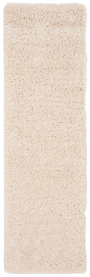 Safavieh Fontana Luxurious Shag Area Rug - Plush Texture And Elegant Design For Cozy Home Décor Spaces Creme Polypropylene Pile Fnt800b-3r