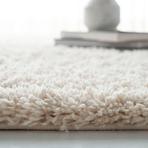 Safavieh Fontana Shag Ivory Polypropylene Rug Plush Two Inch Pile for Living Bedroom Cream FNT800B-68