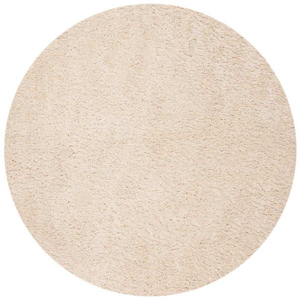 Safavieh Fontana Luxurious Shag Area Rug - Plush Texture And Elegant Design For Cozy Home Décor Spaces Creme Polypropylene Pile Fnt800b-3r