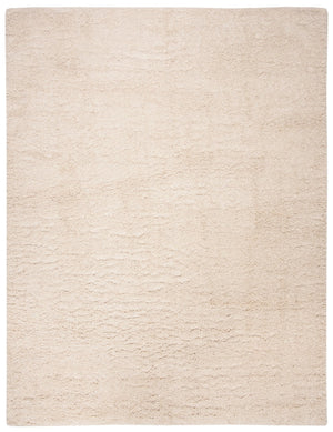 Safavieh Fontana Luxurious Shag Area Rug - Plush Texture And Elegant Design For Cozy Home Décor Spaces Creme Polypropylene Pile Fnt800b-3r