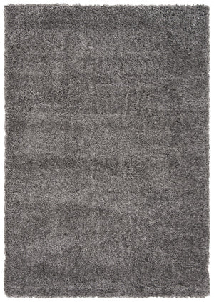 Safavieh Fontana Luxurious Shag Area Rug - Plush Texture And Elegant Design For Cozy Home Décor Spaces Silver Polypropylene Pile Fnt800g-3r