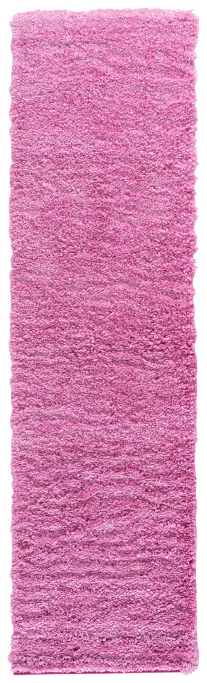 Safavieh Fontana Luxurious Shag Area Rug - Plush Texture And Elegant Design For Cozy Home Décor Spaces Pink Polypropylene Pile Fnt800u-26