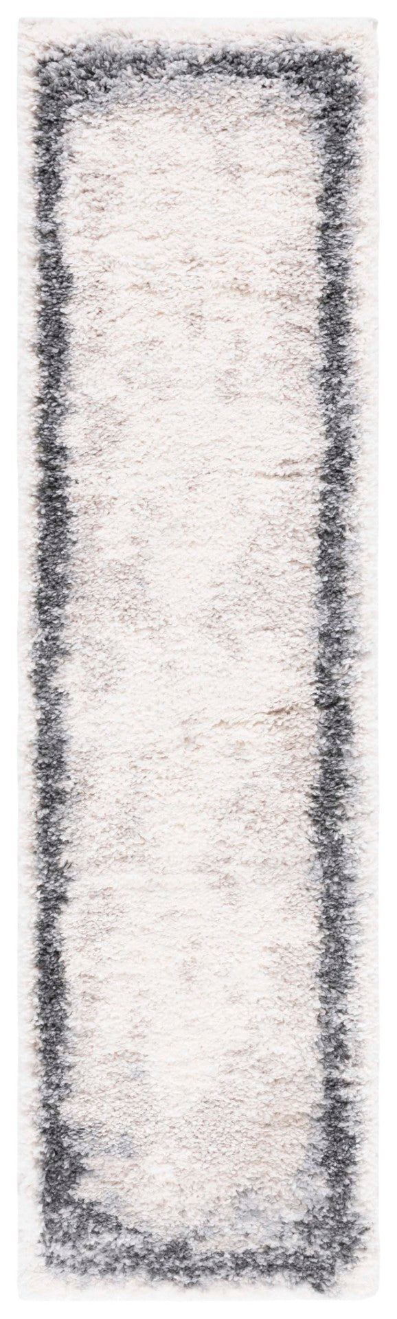 Safavieh Fontana Luxurious Plush Area Rug For Cozy Interiors - Soft Elegance In Neutral Tones, 2-inch Height Ivory ,Grey Polypropylene Pile Fnt829a-4r