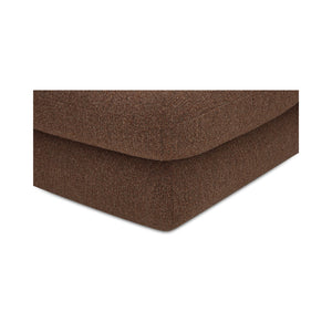 Moe's Home Scout Lounge Chair – Retro 70s Inspired Design With Textured Bouclé Upholstery For Modern Comfort Brown Upholstery, Polyester 86% Acrylic 7% Wool 7%.,Frame, Mdf,Plywood,Pine Fo-1007-03