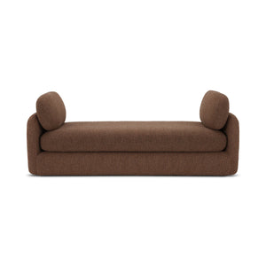 Moe's Home Scout Daybed – Retro-inspired Bouclé Comfort With Soft Curved Design Perfect For Modern Spaces Brown Upholstery,
Polyester 86% Acrylic 7% Wool 7%.,Frame, Mdf,Plywood,Pine Fo-1009-03