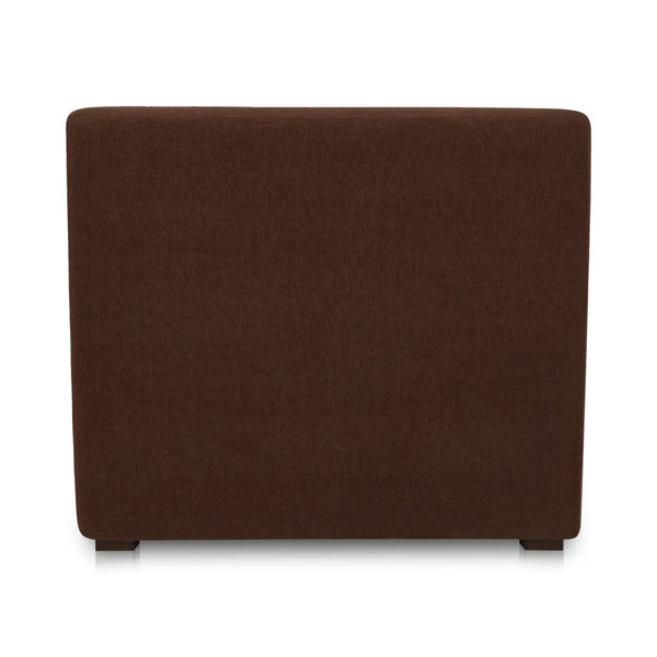 Moe's Home Amelia Modular Sectional Sofa – Cozy, Eco-friendly Design With Supportive Backrest & Lumbar Cushion Brown Upholstery, 100% Polyester,Frame, Mdf,Plywood,Pine Fo-1012-03