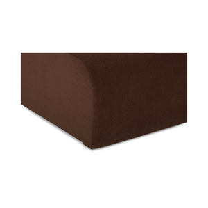 Moe's Home Amelia Modular Sectional Sofa – Cozy, Eco-friendly Design With Supportive Backrest & Lumbar Cushion Brown Upholstery, 100% Polyester,Frame, Mdf,Plywood,Pine Fo-1012-03