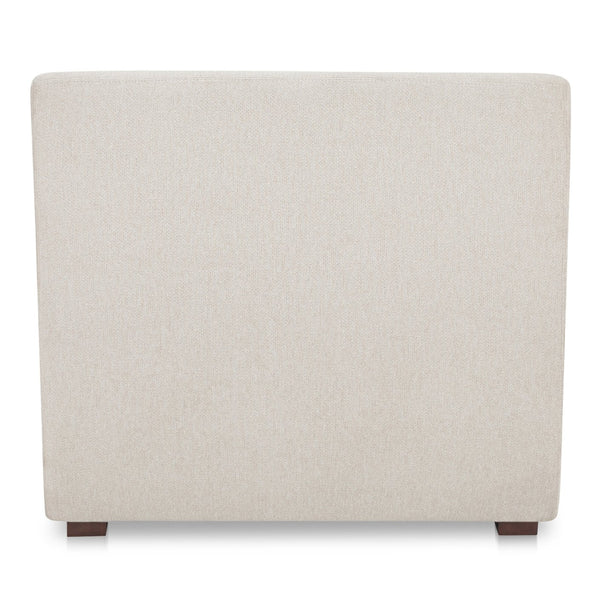 Moe's Home Amelia Modular Sectional Sofa – Cozy, Eco-friendly Design With Supportive Backrest & Lumbar Cushion White Upholstery, 100% Recycled Polyester,Frame, Mdf,Plywood,Pine Fo-1012-18