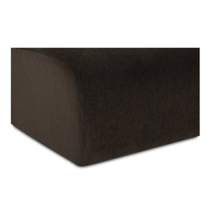 Moe's Home Amelia Modular Sectional Sofa – Cozy, Eco-friendly Design With Supportive Backrest & Lumbar Cushion Brown Upholstery, 100% Polyester,Frame, Mdf,Plywood,Pine Fo-1012-20