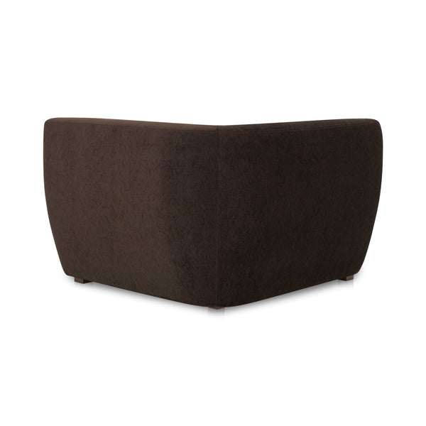 Moe's Home Amelia Modular Sectional Sofa – Cozy, Eco-friendly Design With Supportive Backrest & Lumbar Cushion Brown Upholstery, 100% Polyester,Frame, Mdf,Plywood,Pine Fo-1013-20