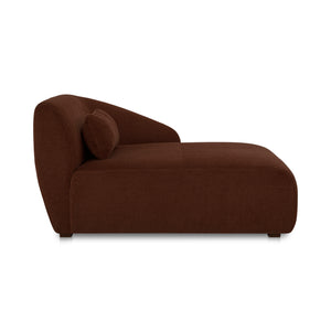 Moe's Home Amelia Modular Sectional Sofa – Cozy, Eco-friendly Design With Supportive Backrest & Lumbar Cushion Brown Upholstery, 100% Polyester,Frame, Mdf,Plywood,Pine Fo-1015-03