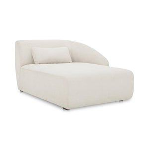 Moe's Home Amelia Modular Sectional Sofa – Cozy, Eco-friendly Design With Supportive Backrest & Lumbar Cushion White Upholstery, 100% Recycled Polyester,Frame, Mdf,Plywood,Pine Fo-1015-18