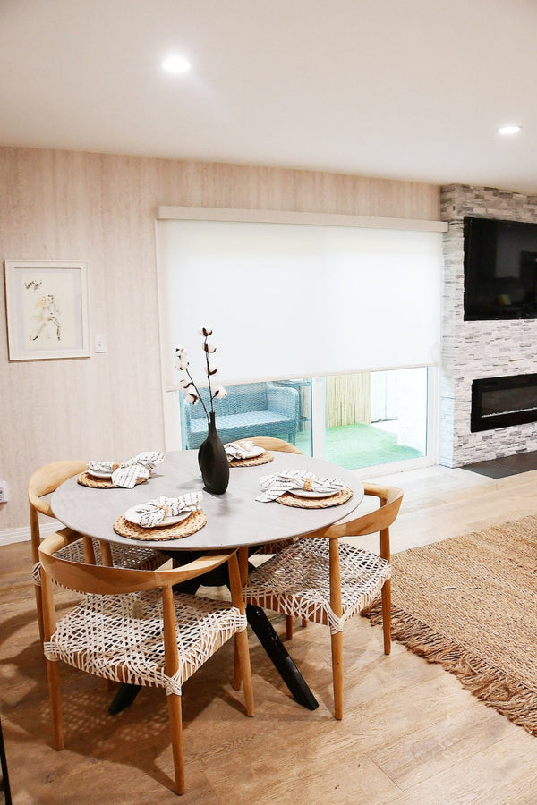 Safavieh Bandelier Arm Chair - Mid-Century Modern Design With Reclaimed Teak Frame And Woven Web Seat Comfort Light Oak/Off White Seat FOX1003A