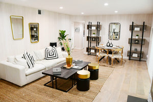 Safavieh Bandelier Arm Chair - Mid-Century Modern Design With Reclaimed Teak Frame And Woven Web Seat Comfort Light Oak/Off White Seat FOX1003A