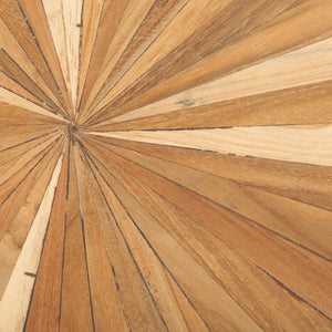 Safavieh Tioga Stool - Chic Geometric Accent In Reclaimed Teak With Light Maple Finish For Modern Spaces FOX1006A