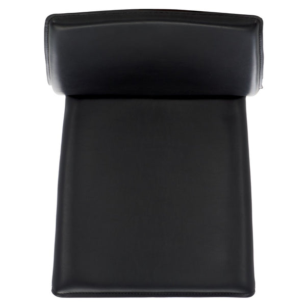 Safavieh KORBIN Side Chairs - Modern Industrial Dining Seating from the Fox Collection for Stylish Comfort Black FOX2000B-SET2