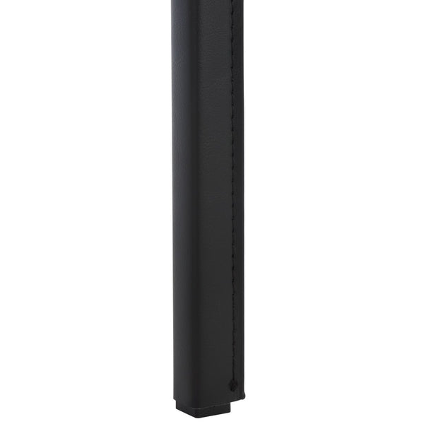 Safavieh JASON 30" Barstools - Modern Minimalist Design for Stylish Kitchens, Bars, and Hospitality Spaces Black FOX2002B-SET2
