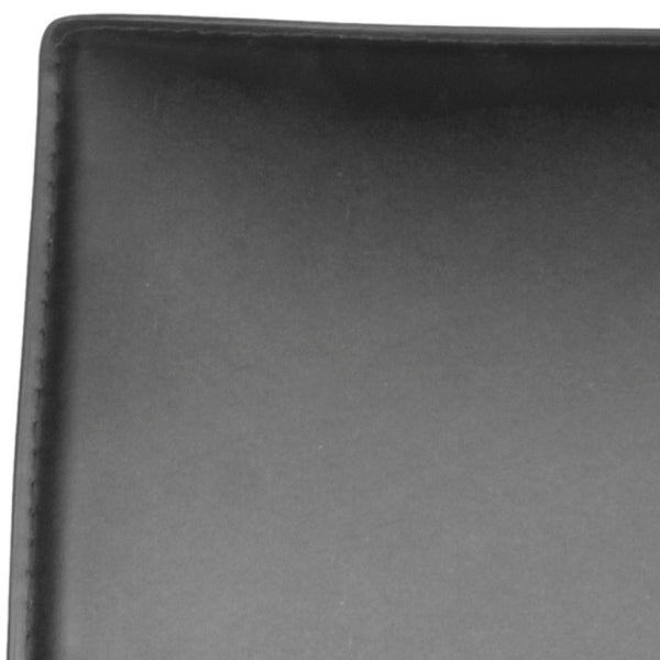 Safavieh KARNA KD Side Chairs - Stylish, Durable Metal Framed Seating with Soft Upholstery for Modern Spaces Black FOX2009K-SET2