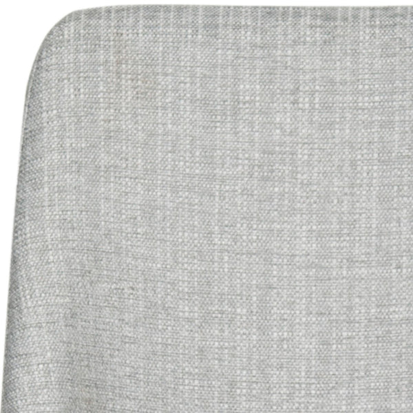 Safavieh BALTIC Grey Side Chairs - Modern PU Upholstered Dining Chairs with Metal Frame for Stylish Spaces FOX2012G-SET2