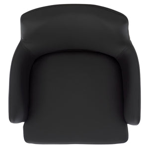 Safavieh Summerset Arm Chair - Mid-Century Modern Design With Plush Comfort For Home, Office, Or Reception Areas Black FOX2015B