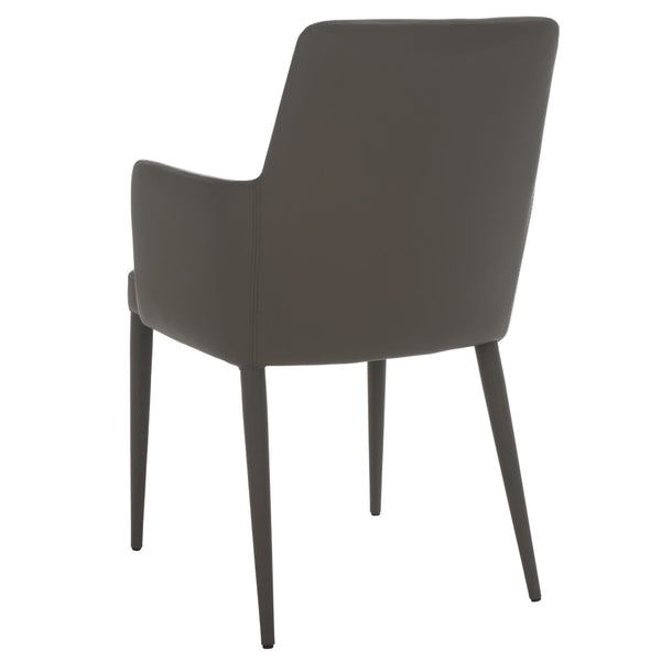 Safavieh Summerset Arm Chair - Mid-Century Modern Design With Plush Comfort For Home, Office, Or Reception Areas Grey FOX2015H