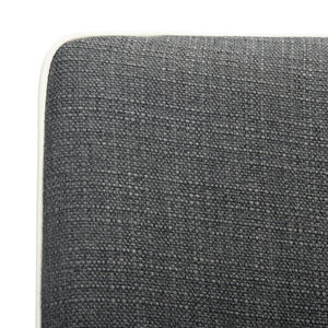 Safavieh Summerset Arm Chair - Mid-Century Modern Design With Plush Comfort For Home, Office, Or Reception Areas Grey/White FOX2015J
