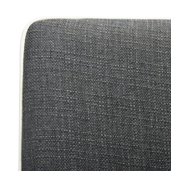Safavieh Summerset Arm Chair - Mid-Century Modern Design With Plush Comfort For Home, Office, Or Reception Areas Grey/White FOX2015J