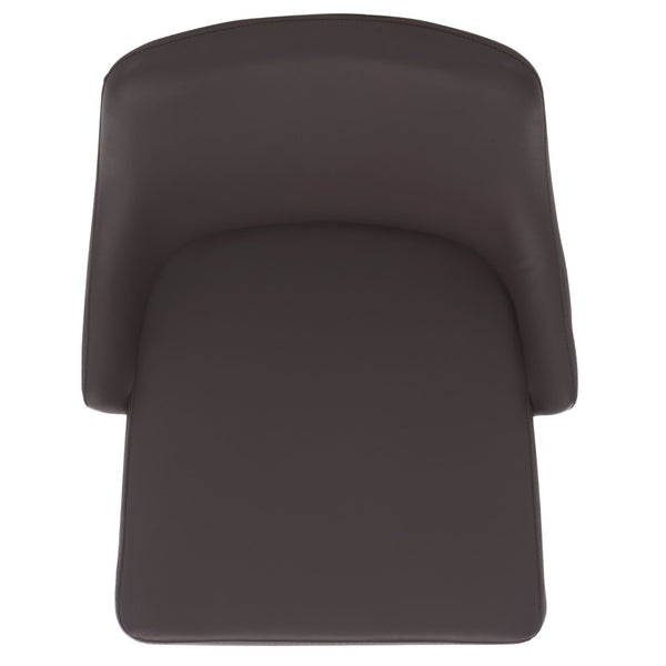 Safavieh Summerset Bar Stool - Contemporary Urban Style With Pu Leather Comfort For Modern Kitchen Spaces Brown FOX2016D
