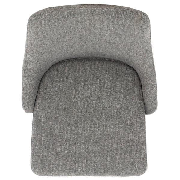 Safavieh Summerset Bar Stool - Contemporary Urban Style With Pu Leather Comfort For Modern Kitchen Spaces Grey Linen FOX2016G