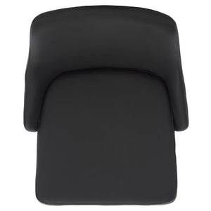 Safavieh SUMMERSET Counter Stools - Modern Minimalist Design for Stylish Kitchen and Bar Seating Solutions Black FOX2017B-SET2