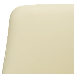 Safavieh SUMMERSET Counter Stools - Modern Minimalist Design for Stylish Kitchen and Bar Seating Solutions Butter Cream FOX2017C-SET2